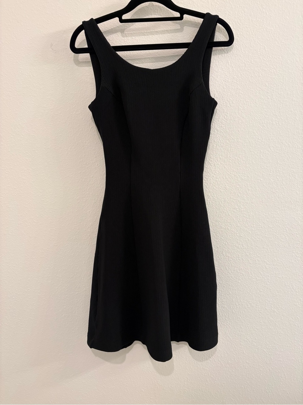 Betsey Johnson Backless Skater Dress Classic Black Sleeveless